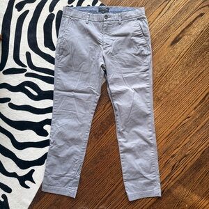 Banana Republic Light Gray Men's Chinos